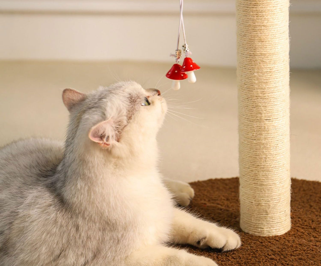 2 PCS M8 Cat Scratching Post Replacement,15.7Inch Sisal Pole Cat Tree Replacement Post with Screws,DIY Scratcher Scratching Post Replacement, Pad, Crafts Gardening Hammock Home Decorating - view 5