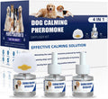 Dog Calming Diffuser Plug In Kit with 3 x 48 mL Pheromone Refills Tasteless | Includes 1 plug in diffuser and 3 x 48 mL refills to help dogs stay calmer during barking, anxiety, stress and noise