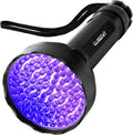 UV flashlight black light, 100 LED black light flashlight for dog/cat pet detector, scorpions finder