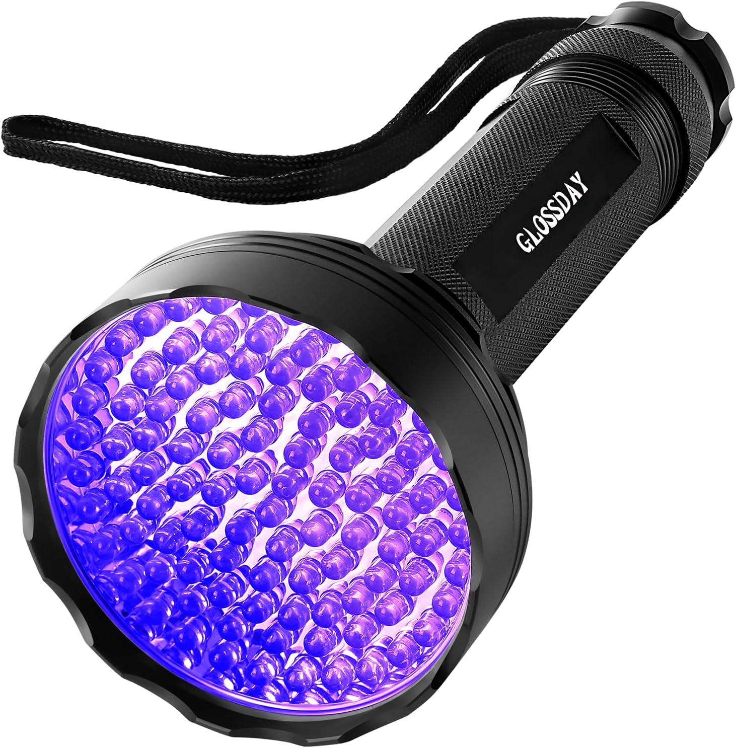 UV flashlight black light, 100 LED black light flashlight for dog/cat pet detector, scorpions finder