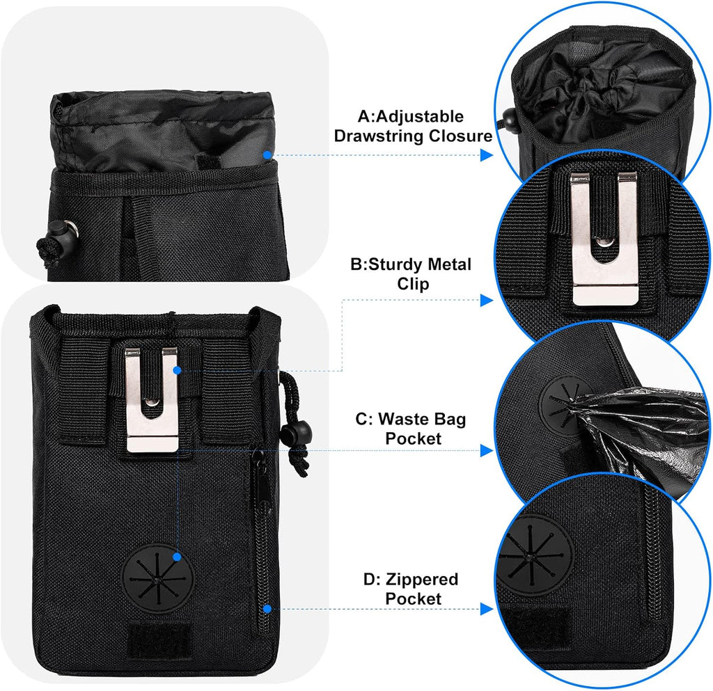 Dog travel bag, airline approved pet carrier for cats and dogs with feeding supplies, bowls, mat, and strap. Ideal for weekend trips. - view 7