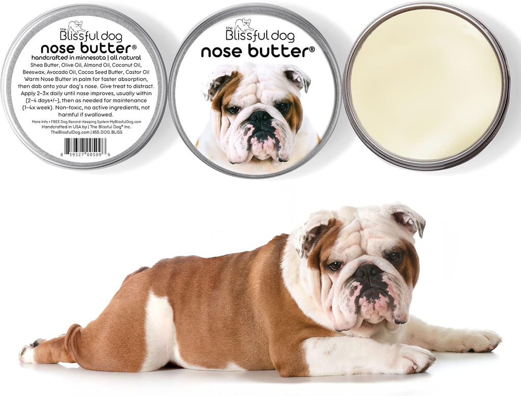 Bulldog Nose Butter, Versatile Dog Nose Balm to Reduce Dryness, Handcrafted, Easy-to-Apply, Unscented, 2 oz. - view 2