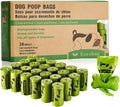 Dog Poop Bags, 24 Rolls/360 Bags with Dispenser | Dog Waste Bags, Unscented, Leak-Proof, Easy Tear-Off