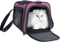 Easy load pet carrier for medium cats and small dogs
