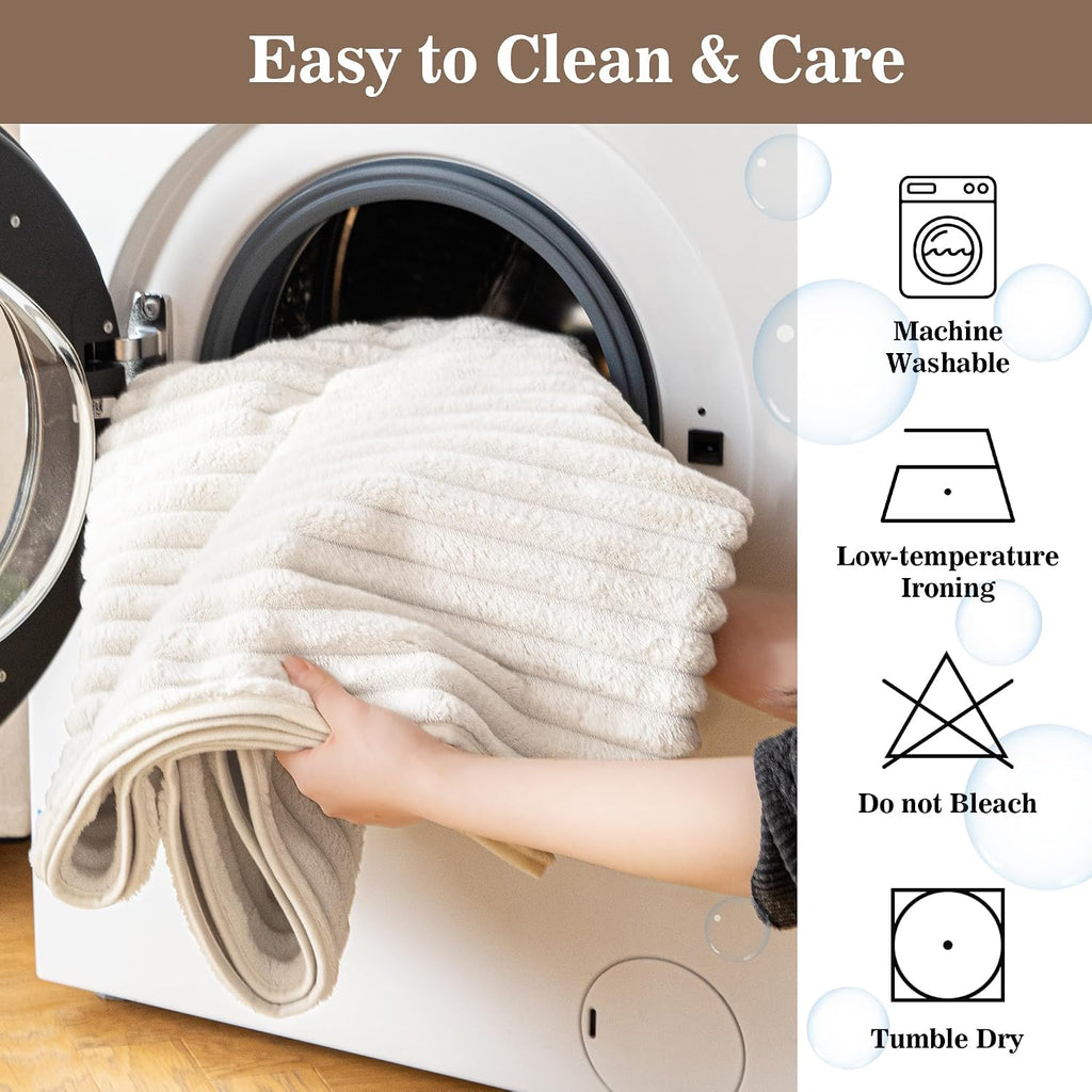 100% Waterproof Couch Cover for Dogs Washable, Non Slip Couch Covers for 2 Cushion Sofa Pet Friendly, Thick Soft Sofa Covers Slipcovers Blanket Dog Bed Cover, Cream, 35"x70.9" - view 8