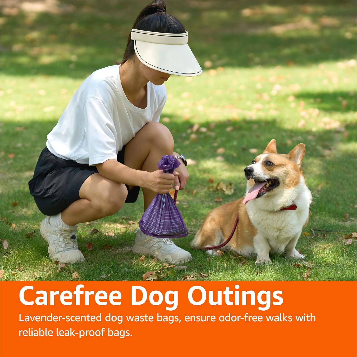 Premium Lavender Scented Standard Dog Waste Bags, 300 Count (15 Pack of 20) - view 5