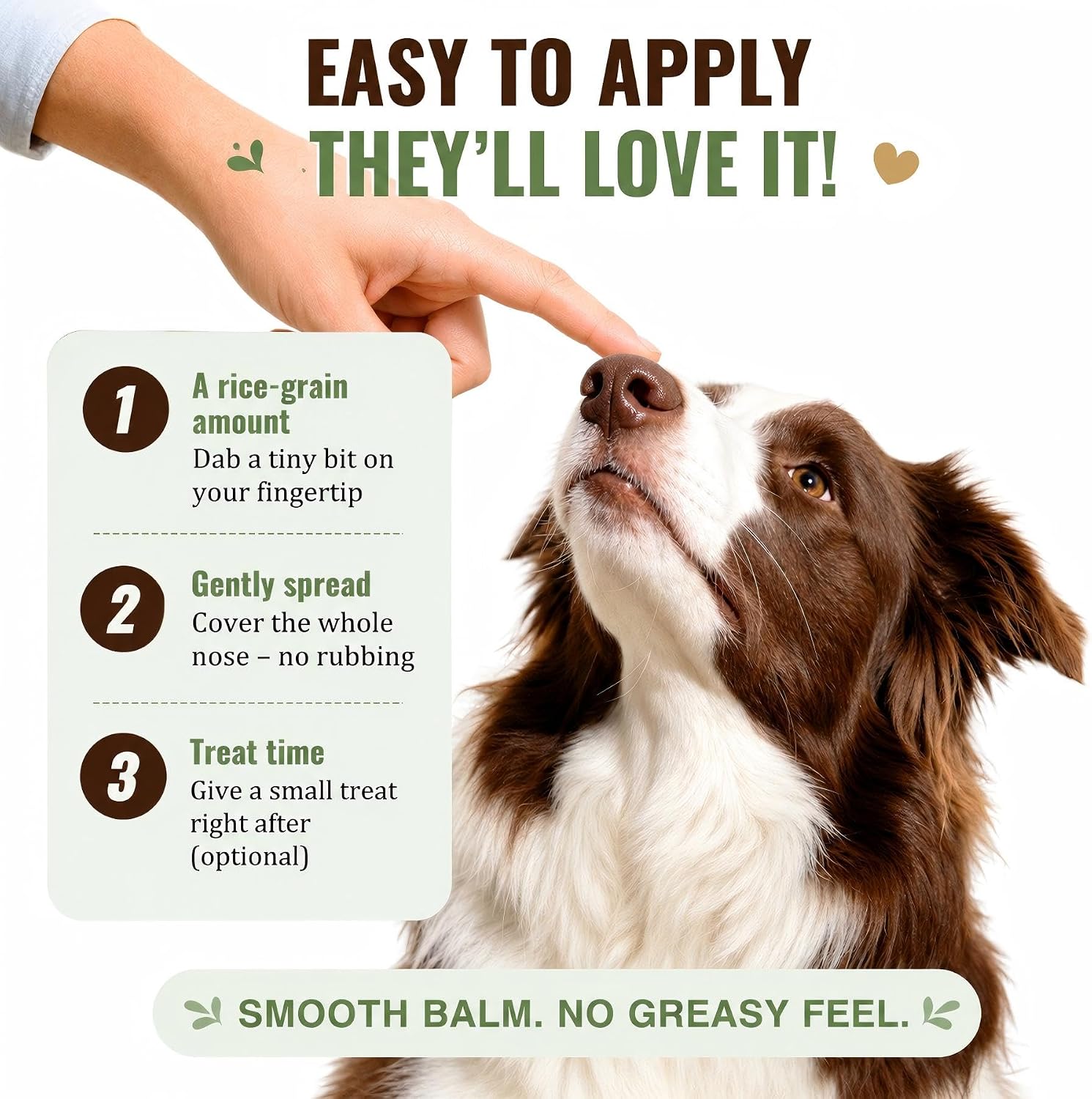 Snout Soother Nose Balm for Dogs & Cats - Natural Healing & Moisturizing Balm for Dry, Cracked Snouts - Plant-Based, Soothing Skin Formula | Plant-Based Moisturizing Formula, Botanical Oils, Helps Soften Rough Texture, Gentle Daily Use - view 7