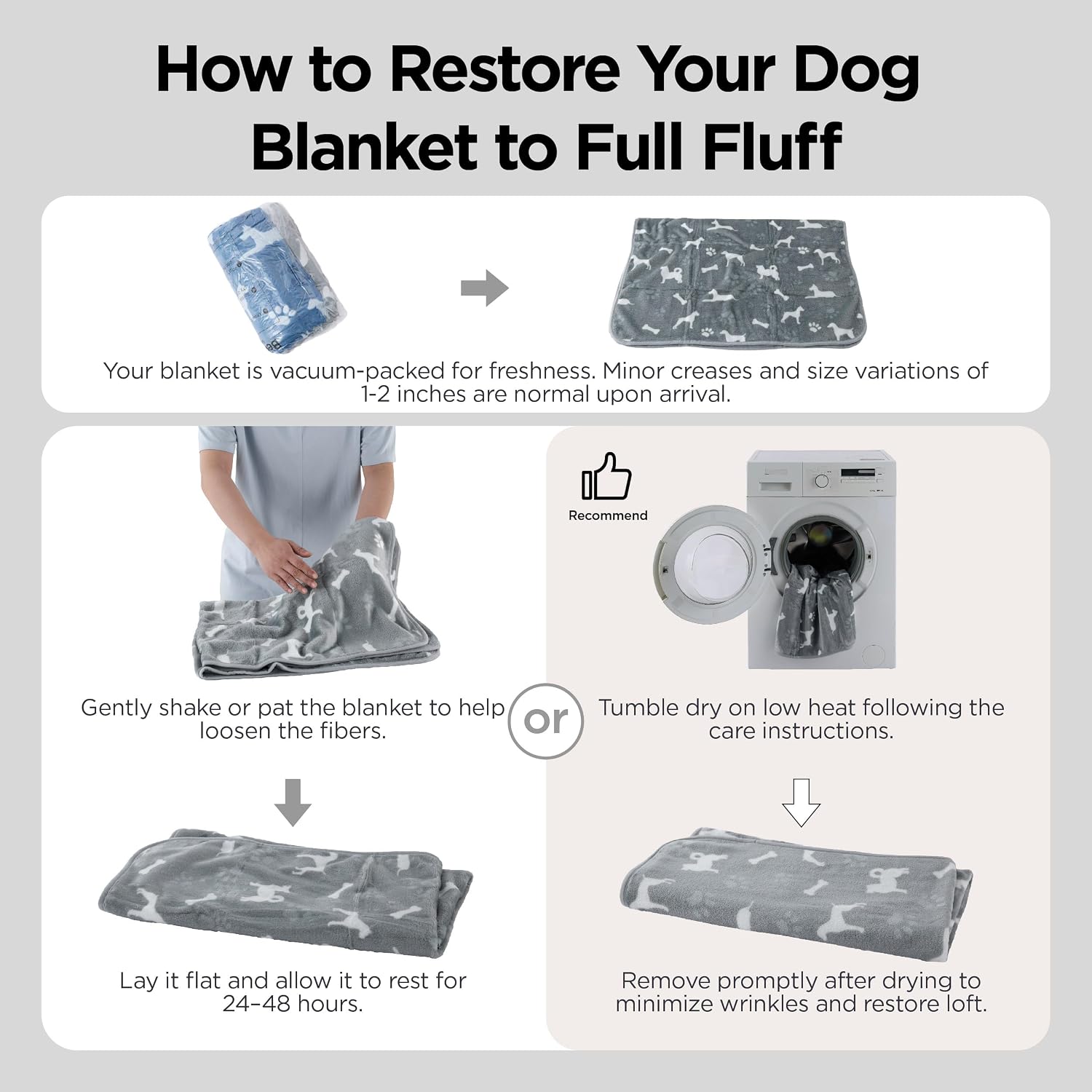 Dog Blanket for Small Dogs Puppy Cat, Flannel Fleece, 3-Pack 30x20 | 280GSM Coral Fleece,Washable Fuzzy Pet Blanket with Paw Prints for Crate Cage, Dog Bed,Puppy Essentials, Doggy Kitten Gifts - view 6