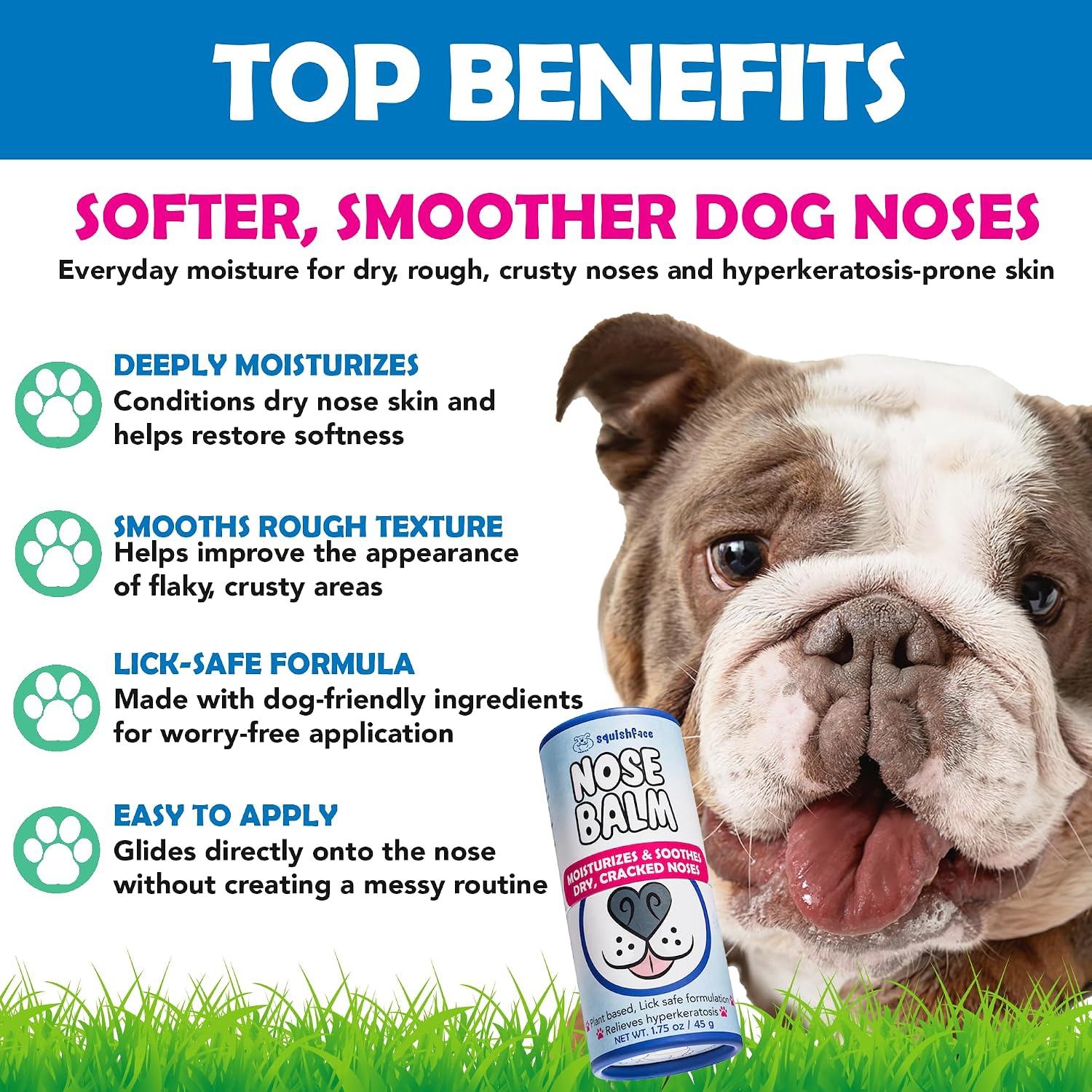 Dog Lick Safe Nose Balm for Hyperkeratosis & Dry Cracked Snouts - view 2