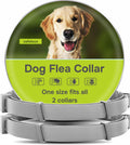 Flea and Tick Prevention for Dogs - Flea Collar - 2 Count - Adjustable