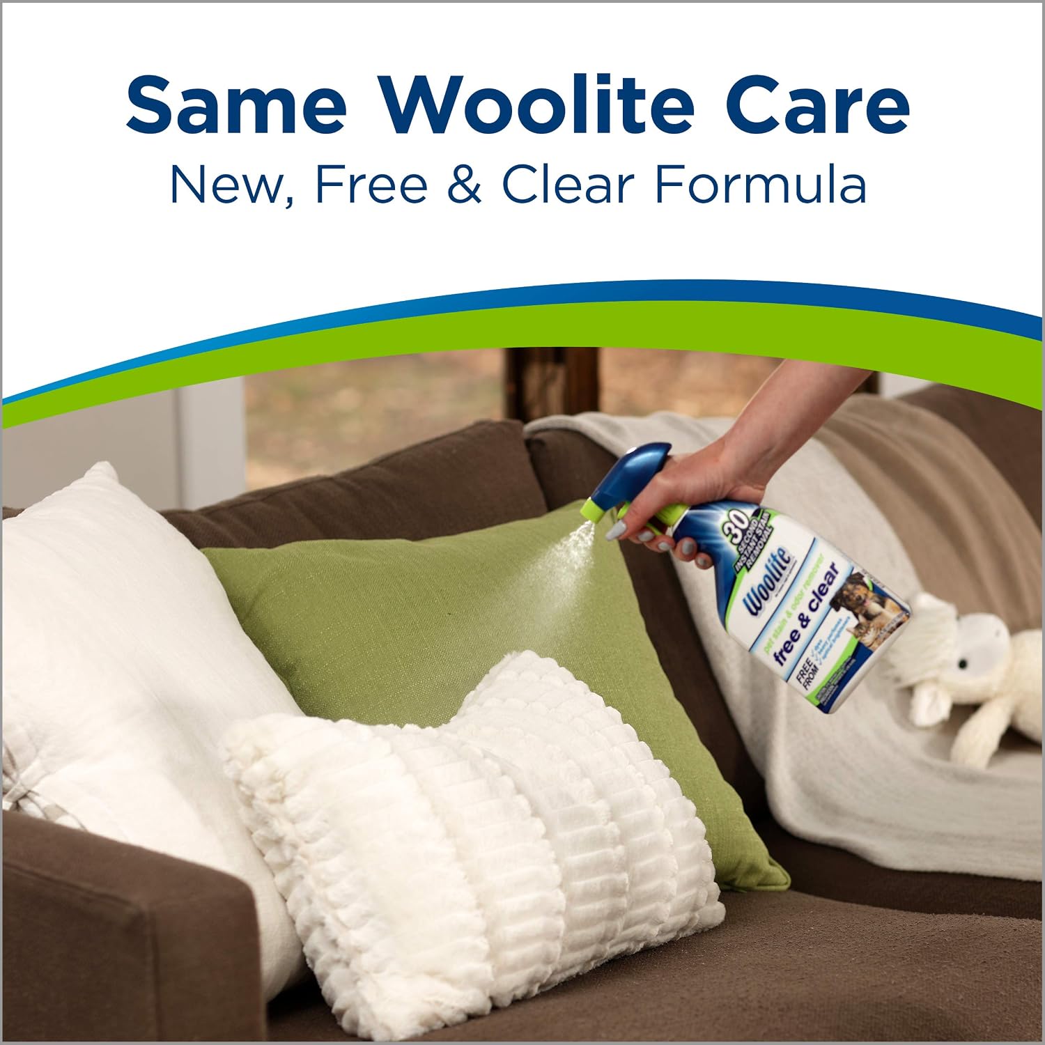Woolite Free & Clear, Pet Stain & Odor Remover, 22oz (Pack of 2), 2719 - view 5