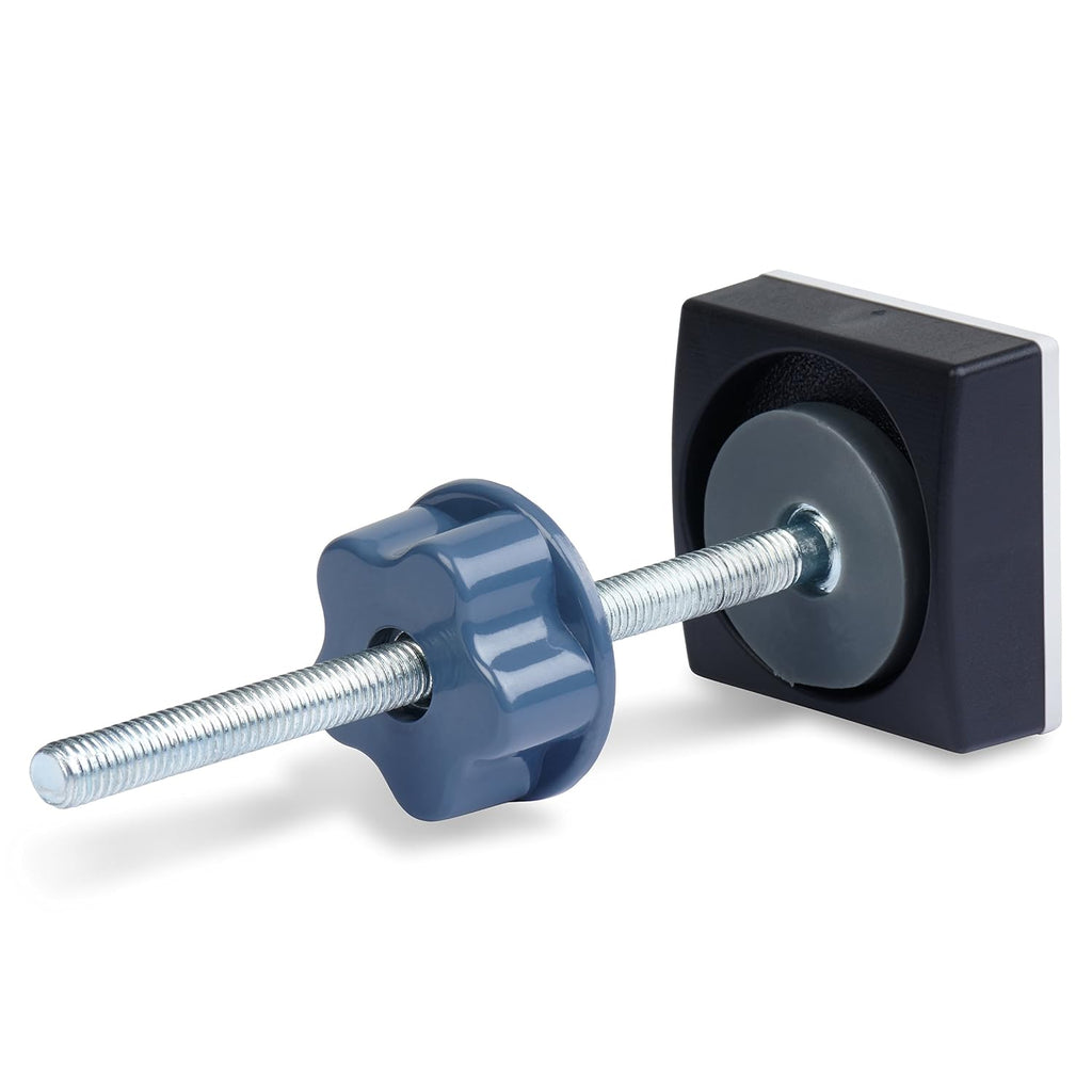 Mini (4 Pack - Made in USA) Smallest Low-Profile Wall Protector for Baby Gates - Perfect in Doorways - Best Saver Cups Guard Pad Trim & Paint for Child Dog Pet Pressure Gate (Black) - view 2