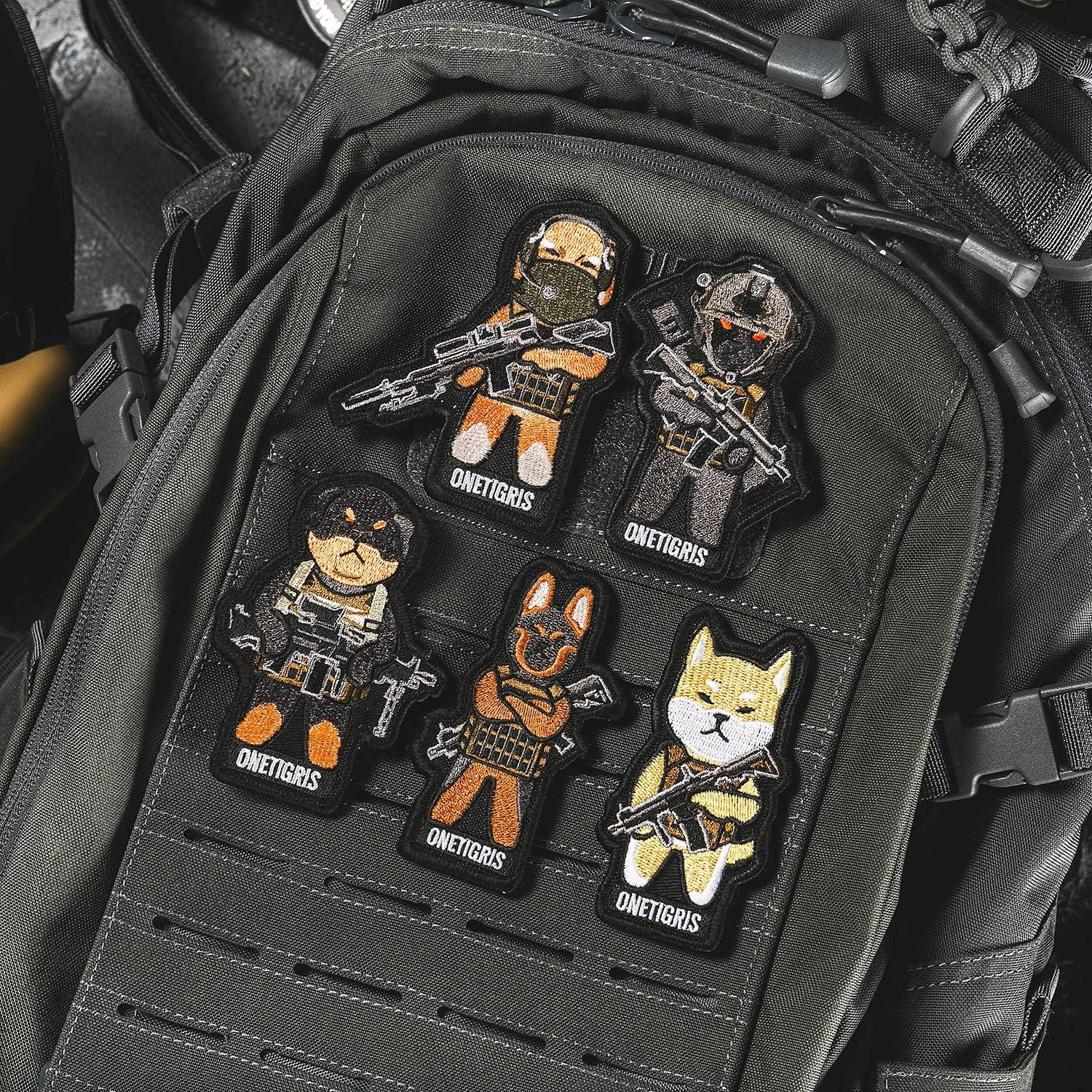 K9 Patch Dog Morale Patch for Vest Harness Collar Leash (German Shepherd) - view 3