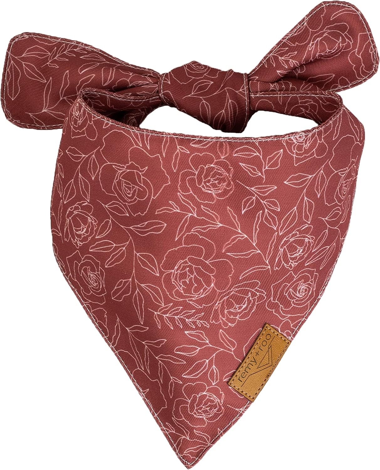 Rubi Spring Dog Bandanas X-Large - 4 Pack - Floral | Spring Collection | Premium Polyester Fabric | Adjustable Patented Fit | X-Large 4 Pack - view 5