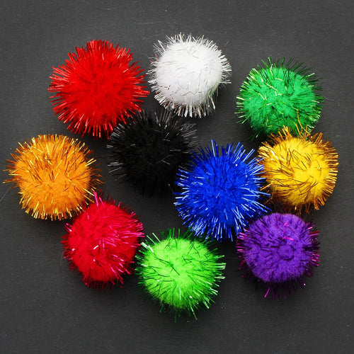30 Pack Sparkle Balls - Interactive Cat & Kitten Toys - view 2