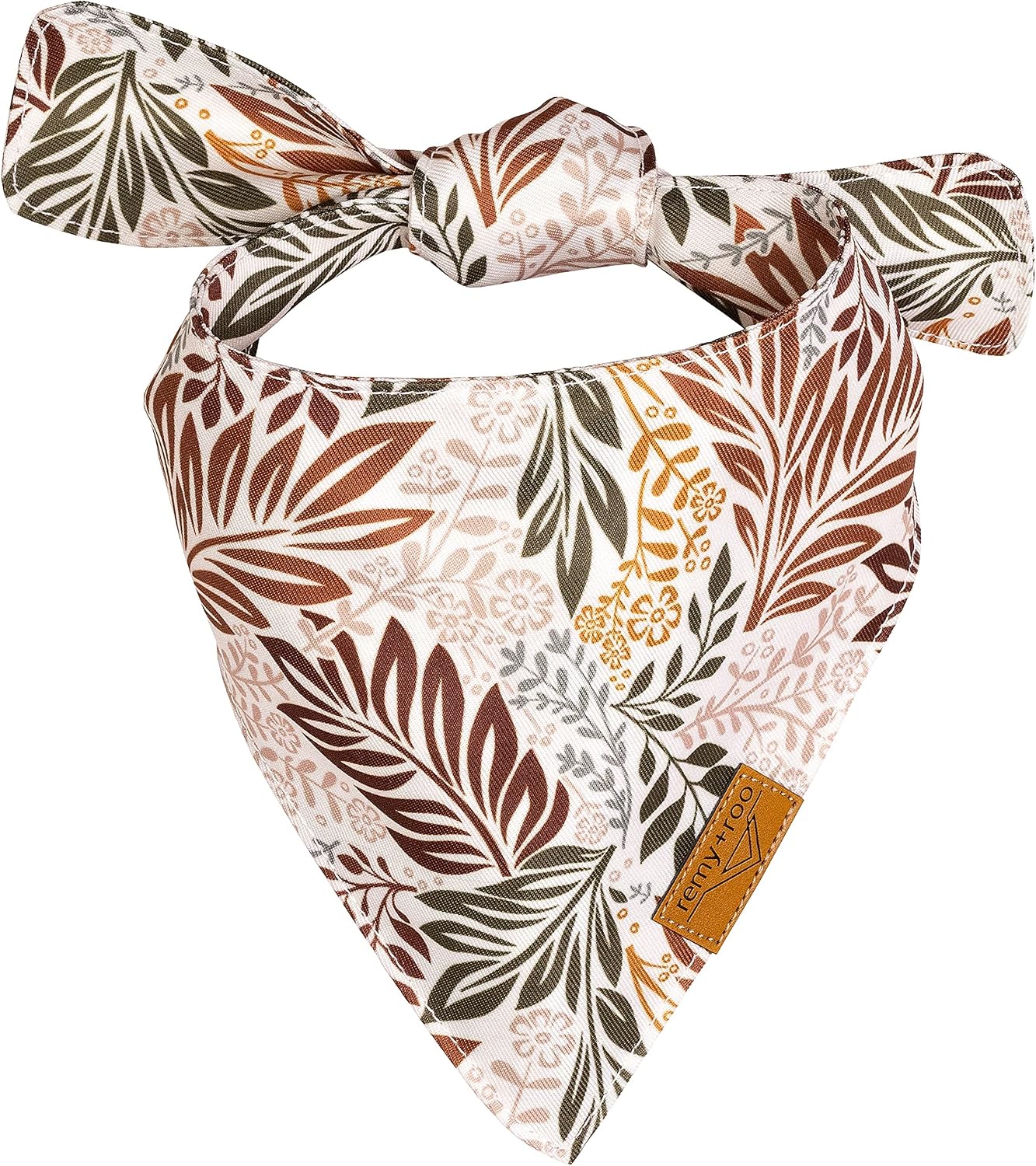 Amber Fall Dog Bandanas Large - 4 Pack - Plaid | Fall Collection | Premium Polyester Fabric | Adjustable Patented Fit | Large 4 Pack - view 6