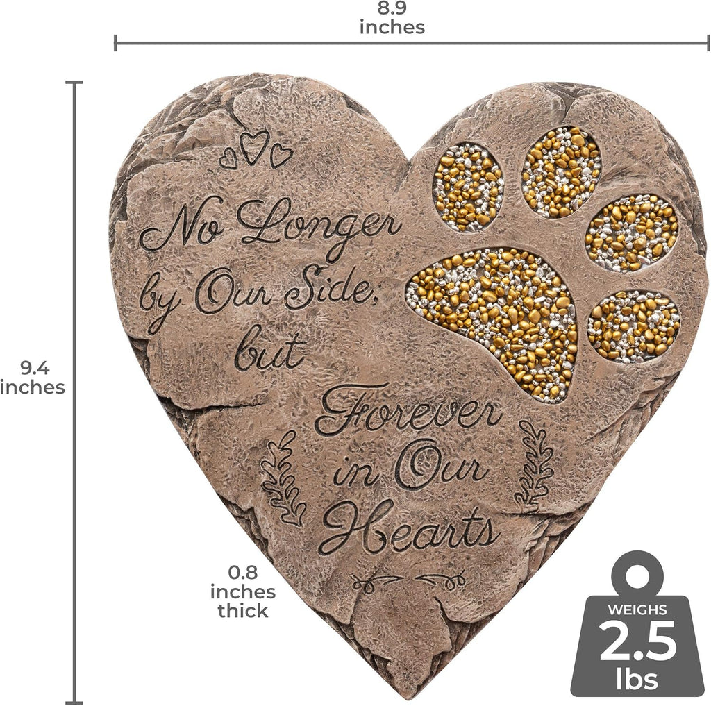 Dog Memorial Gifts for Loss of Dog Sympathy Gift - Rainbow Bridge Dog Memorial Stone for Remembrance Dog Passing Away Sympathy Gifts - Thoughtful Pet Loss Gifts - Brown - view 4