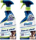 Woolite Free & Clear, Pet Stain & Odor Remover, 22oz (Pack of 2), 2719