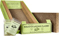 Reversible Cardboard Cat Scratcher with Floor Refill and Catnip