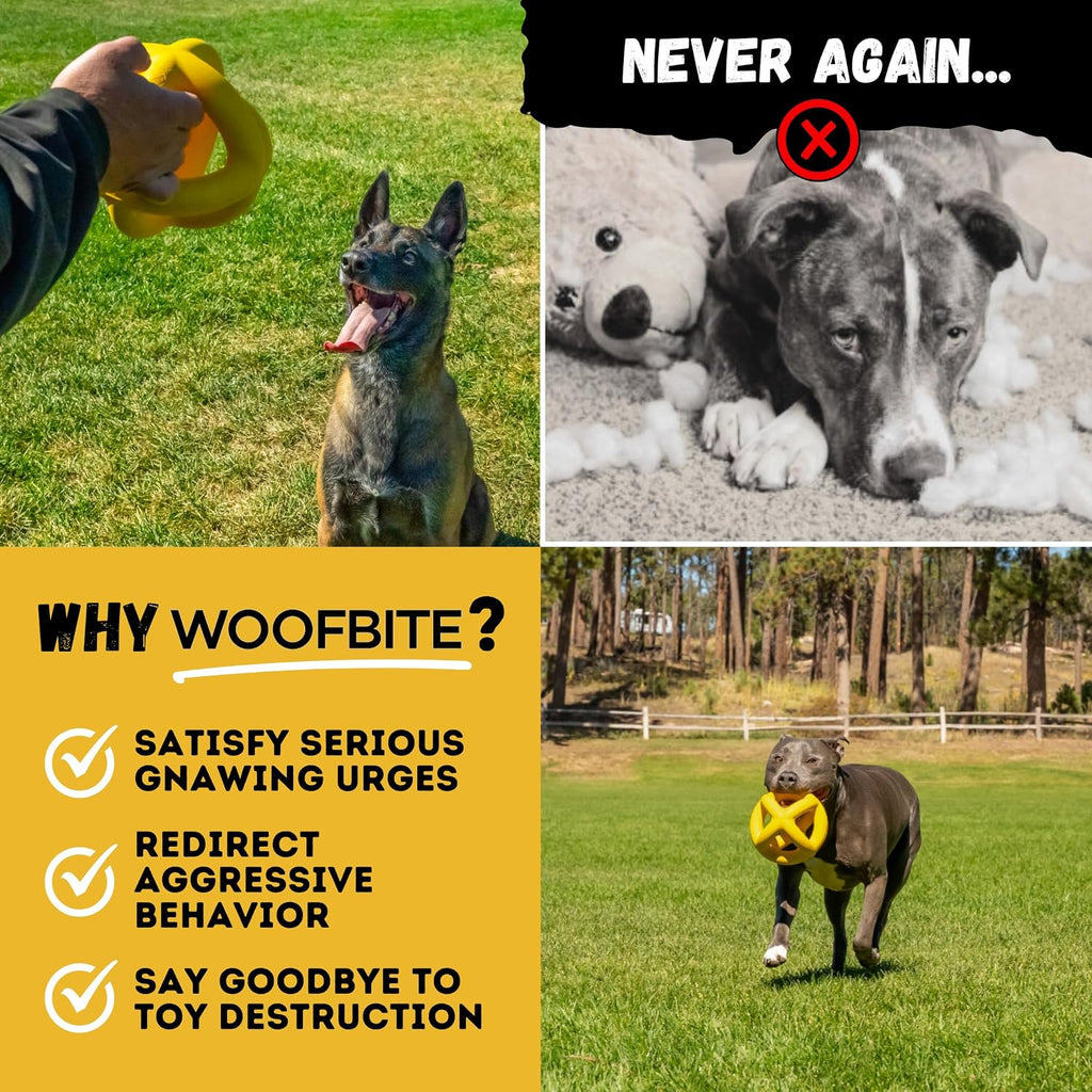 Indestructible Giant XL Dog Ball - Lifetime Replacement - Durable Toy for Aggressive Chewers - Safe, Non-Toxic Natural Rubber - Chew, Tug & Fetch - Tough, Heavy Duty - Large Breed, Massive 8” - view 7