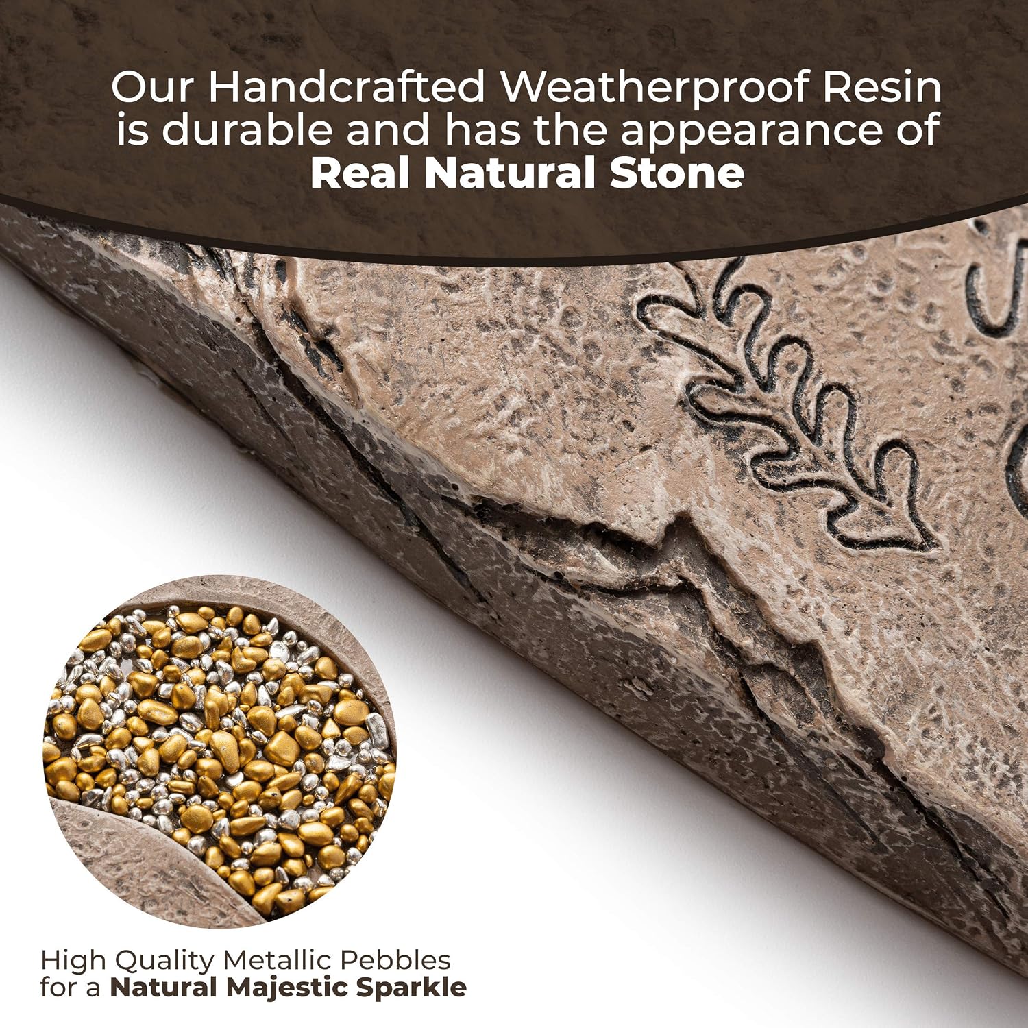 Dog Memorial Gifts for Loss of Dog Sympathy Gift - Rainbow Bridge Dog Memorial Stone for Remembrance Dog Passing Away Sympathy Gifts - Thoughtful Pet Loss Gifts - Brown - view 2