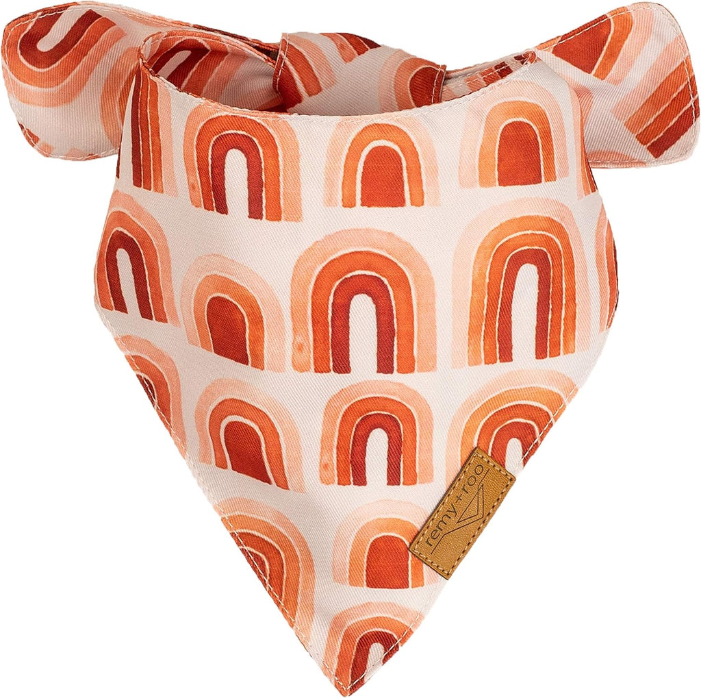 Rubi Spring Dog Bandanas X-Large - 4 Pack - Floral | Spring Collection | Premium Polyester Fabric | Adjustable Patented Fit | X-Large 4 Pack - view 6